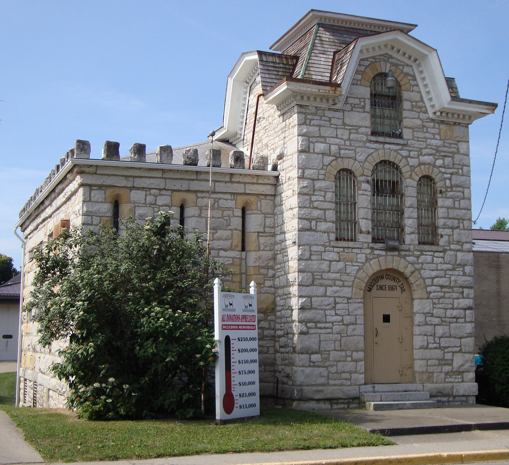 Old Macoupin County Jail (Carlinville, Illinois) This form… Flickr