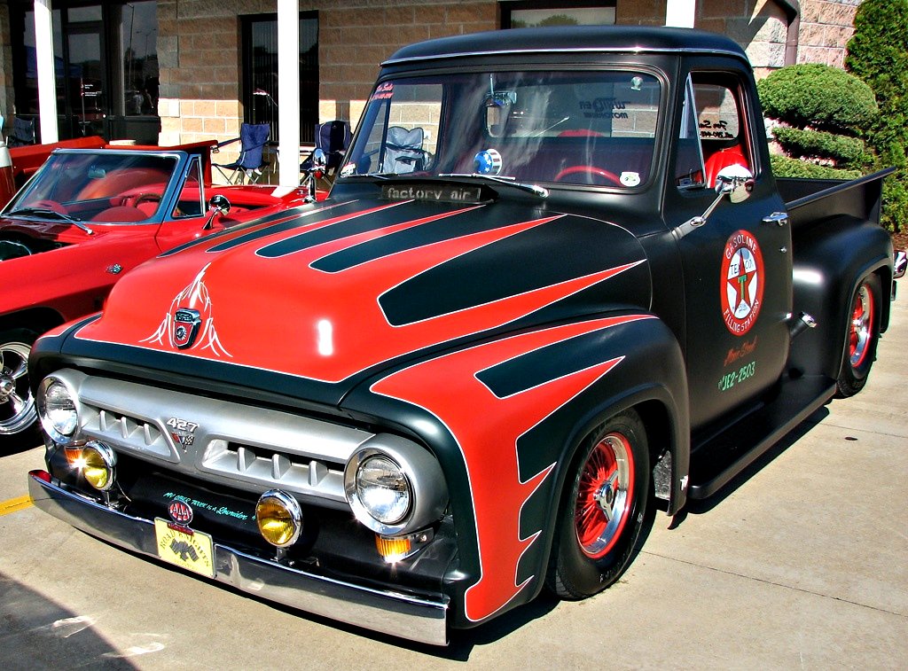 1956 Ford Pickup At the Ohio River Street Rods Cruisein, … Flickr