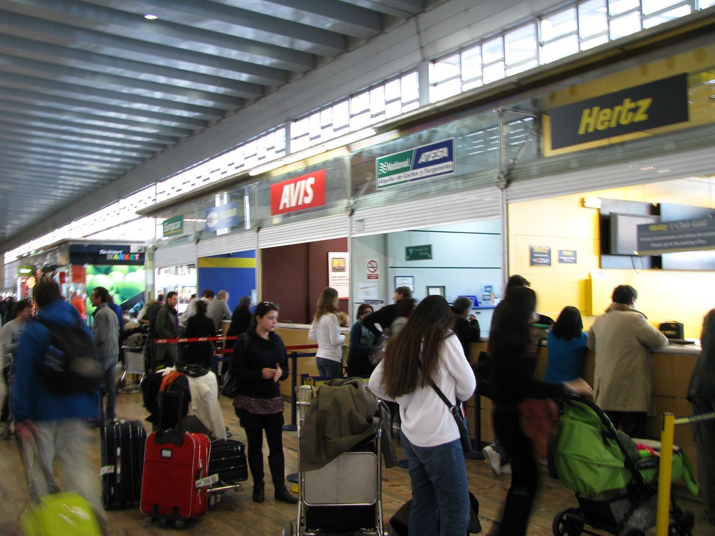 Empresas de alquiler de coches Aeropuerto de Barcelona Flickr
