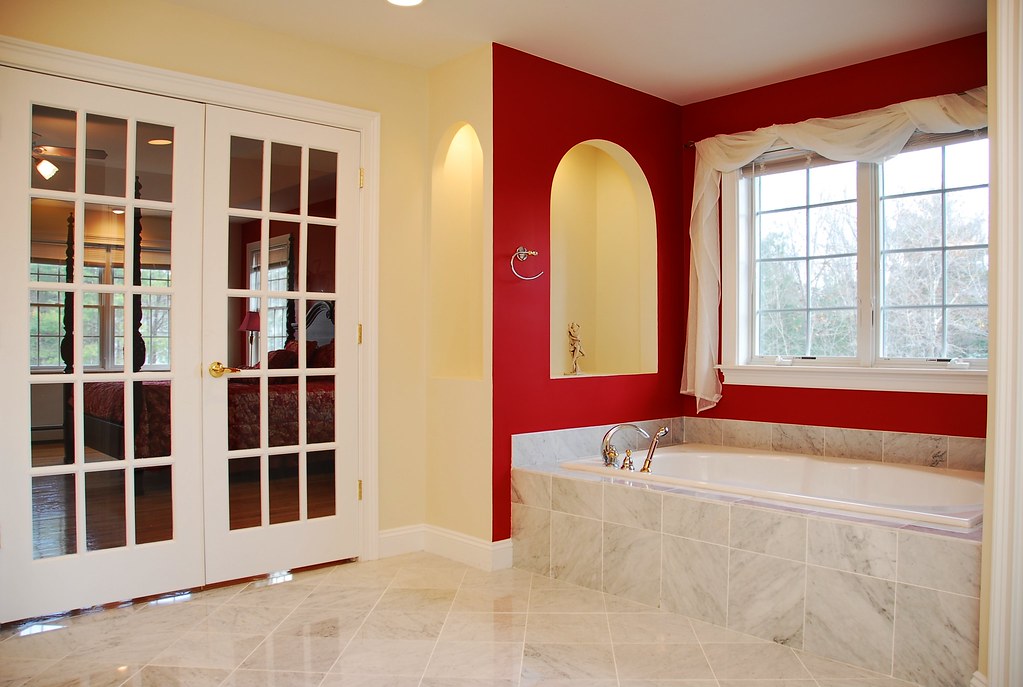 Master Bath French doors from the Grand Master Suite lead … Flickr