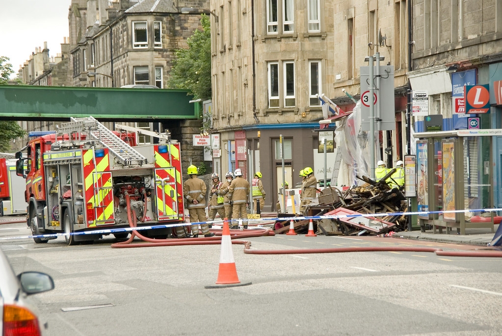 Dalry Road Fire Edinburgh a photo on Flickriver