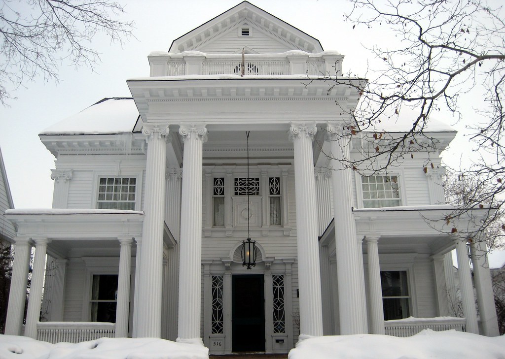 The Brayton House This house on College Avenue in the Heri… Flickr