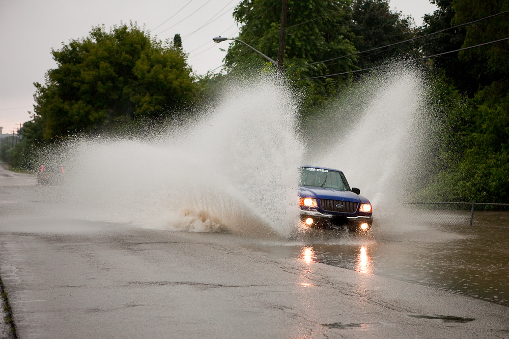 Drainage OverFlow Sandy Beach Road, Pickering Drivers crea… Flickr