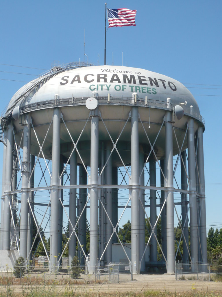Water Tower On Freeport Blvd. Rudy Garcia Flickr