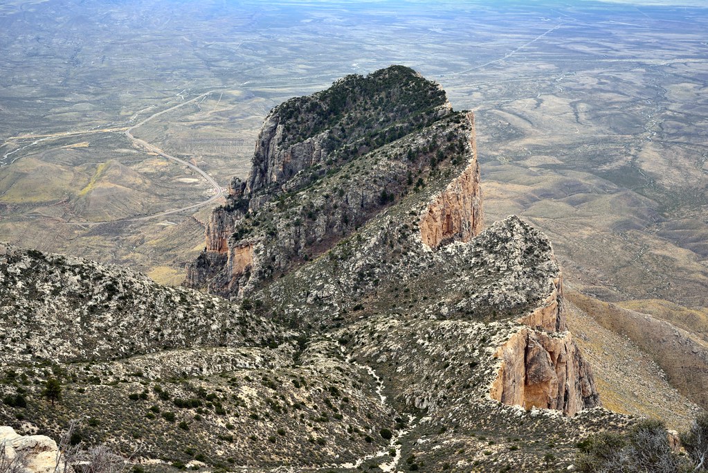 Elevation of Guadalupe Mountains National Park, Salt Flat, TX, USA Topographic Map Altitude Map