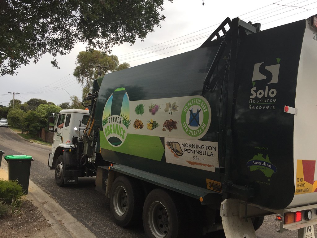 Maitland GreenWaste truck on Mornington Recycle. 2 trucks… Flickr