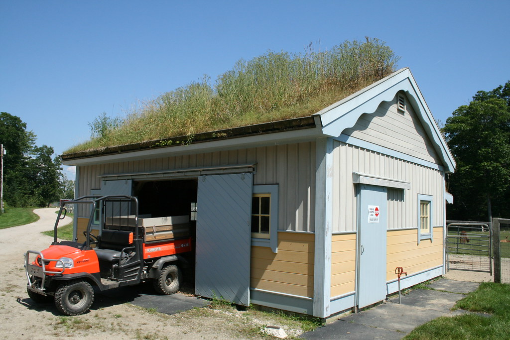 Sod Roof Barn Tripping Gnome Alpaca Farm, Maine Scott Trudeau Flickr
