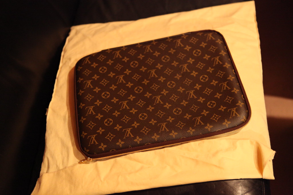 Louis Vuitton Monogram Laptop Case '15 Louis Vuitton Authe… Flickr