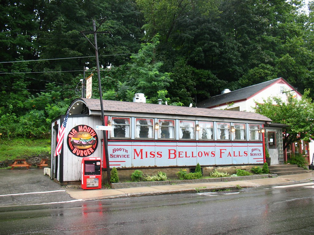 Miss Bellows Falls Diner, Vermont this is a fantastic plac… Flickr