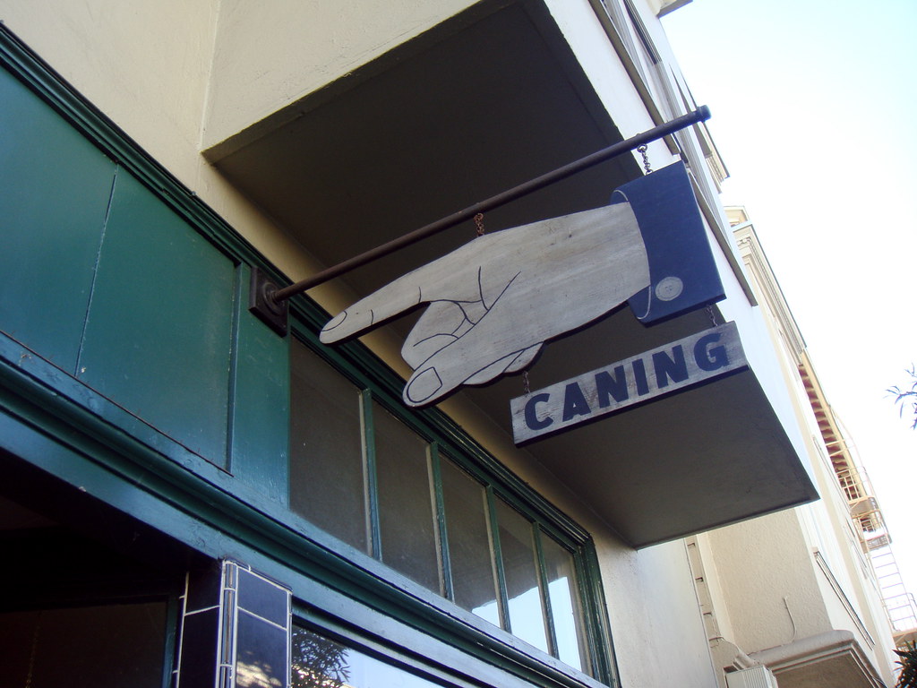 caning next door to the five. caning shop. as in for chair… Flickr