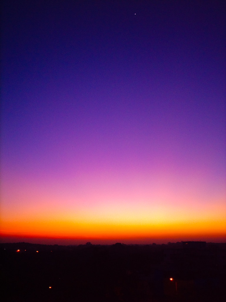 Twilight colors I like transition of colors here Suman Kota Flickr