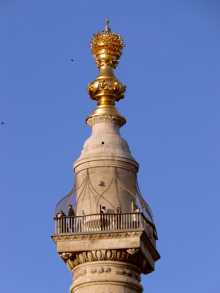 The Monument to the Great Fire of London View Large & On