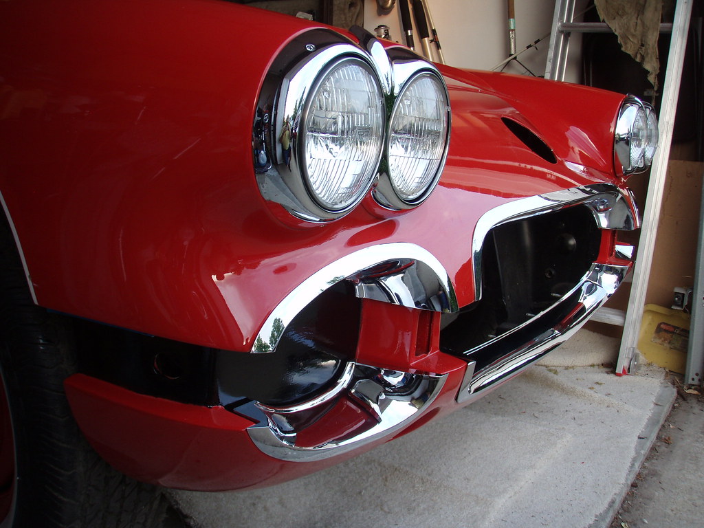 Chrome mouldings grille & headlight doors lexterrae Flickr