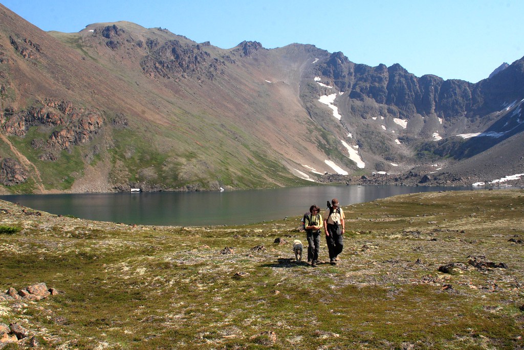 Two hikers leaving Rabbit Lake We took this hike in July 2… Flickr