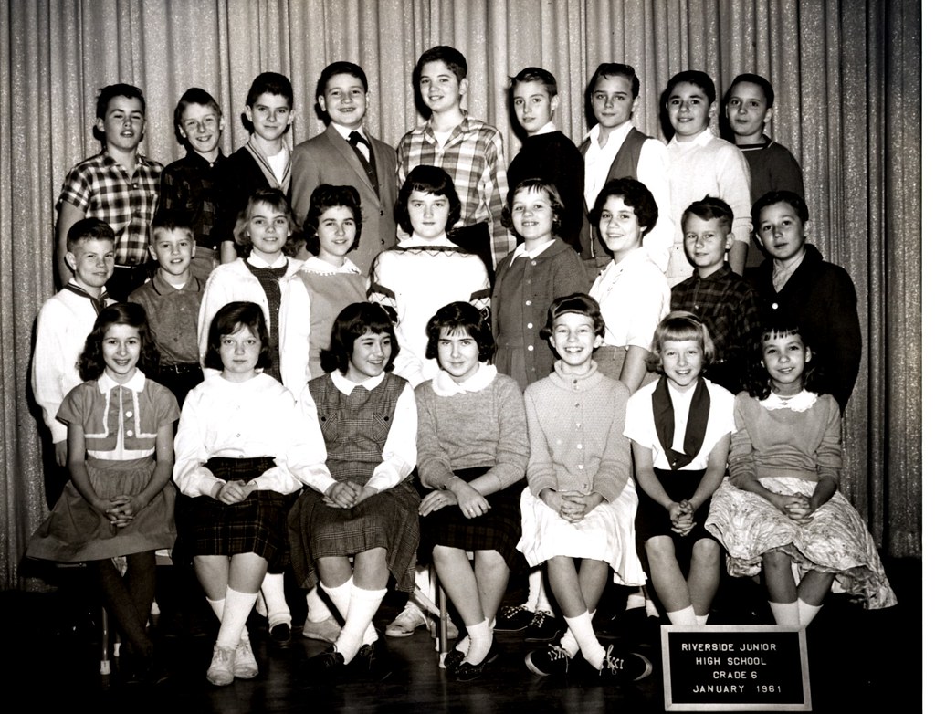 19610100 Riverside Junior High School 6th Grade Class Flickr