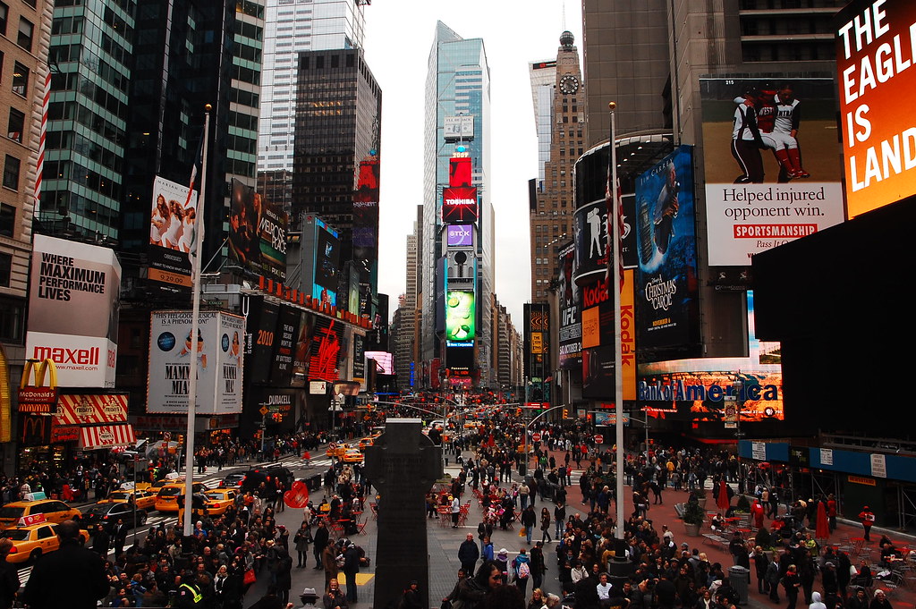 Times Square Times Square NYC TIMES SQUARE NY 42 street Br… Flickr