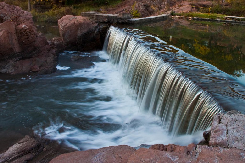 Medicine Park Waterfalls Slow Motion Marvin Bredel Flickr