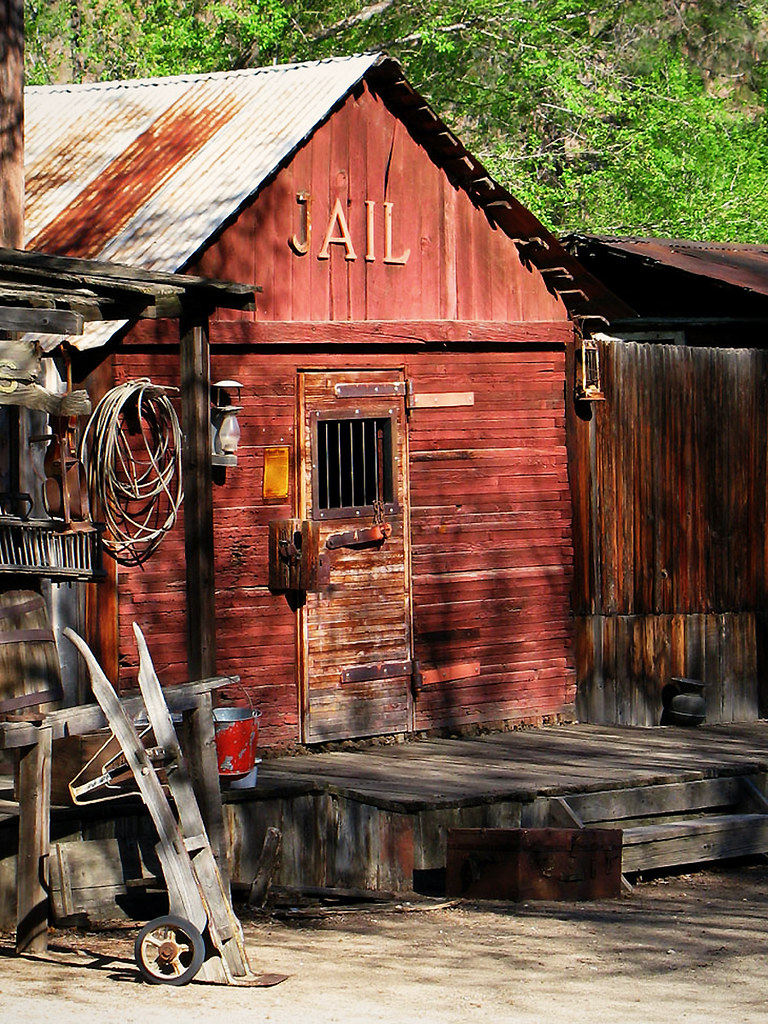 The Jail The Silver City jail in Bodfish CA Mark Peacock Flickr