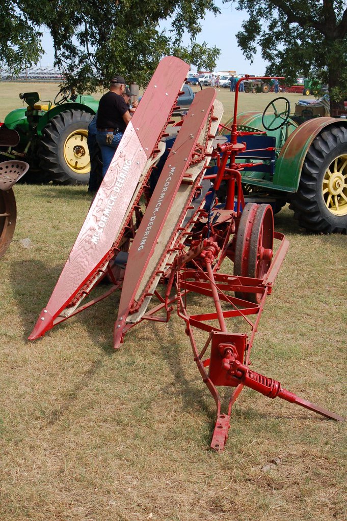 Corn Binder PTO driven Mc Cormick Deering corn binder. Doyt Sheets