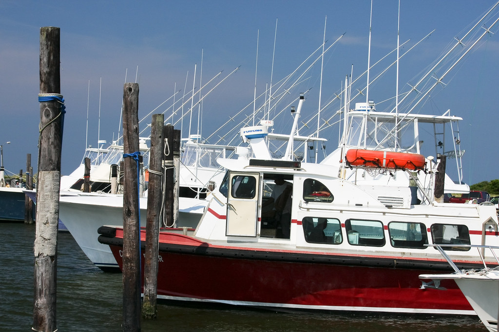 Red Fishing Boat Outer Banks, North Carolina Karol Olson Flickr