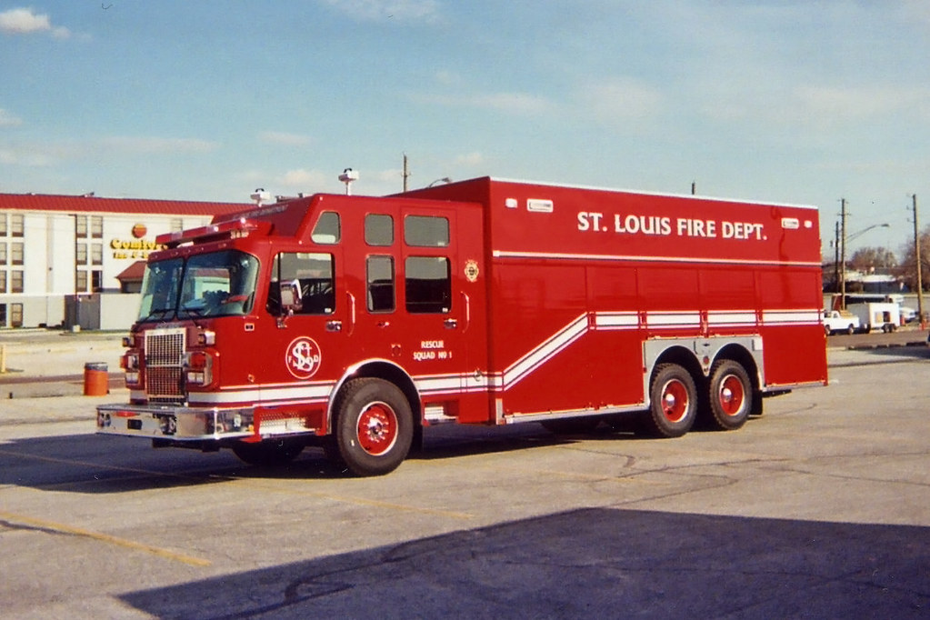 St. Louis Fire Department. Squad 1. RJACBclan Flickr