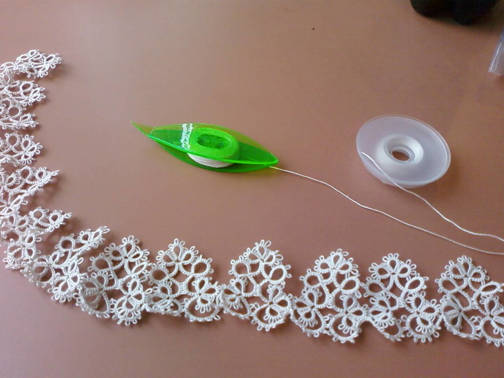 Edging I'm tatting this for me pillow case edging for 2 … Flickr