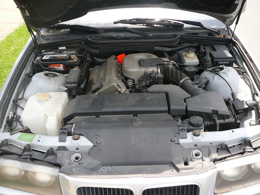 1996 BMW 318ti engine bay | stevehughes1 | Flickr