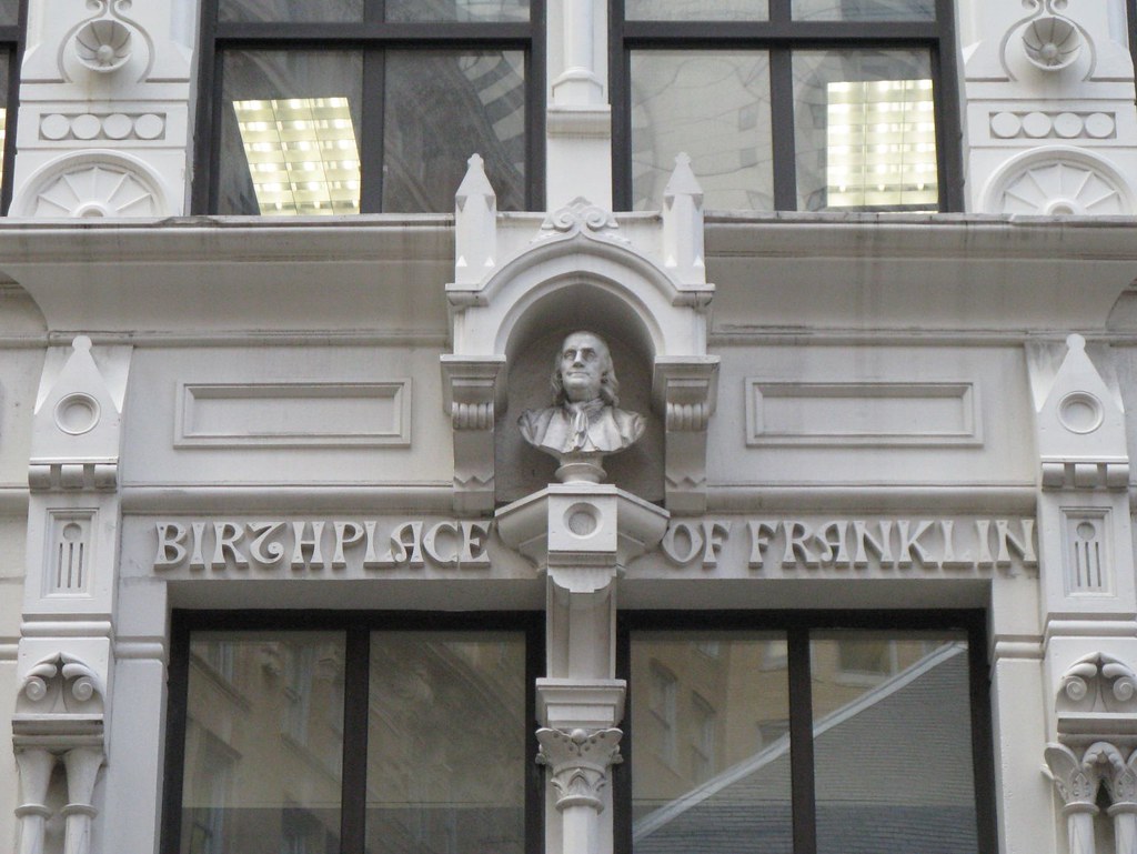 Ben Franklin's Birthplace The house where Ben Franklin was… Flickr
