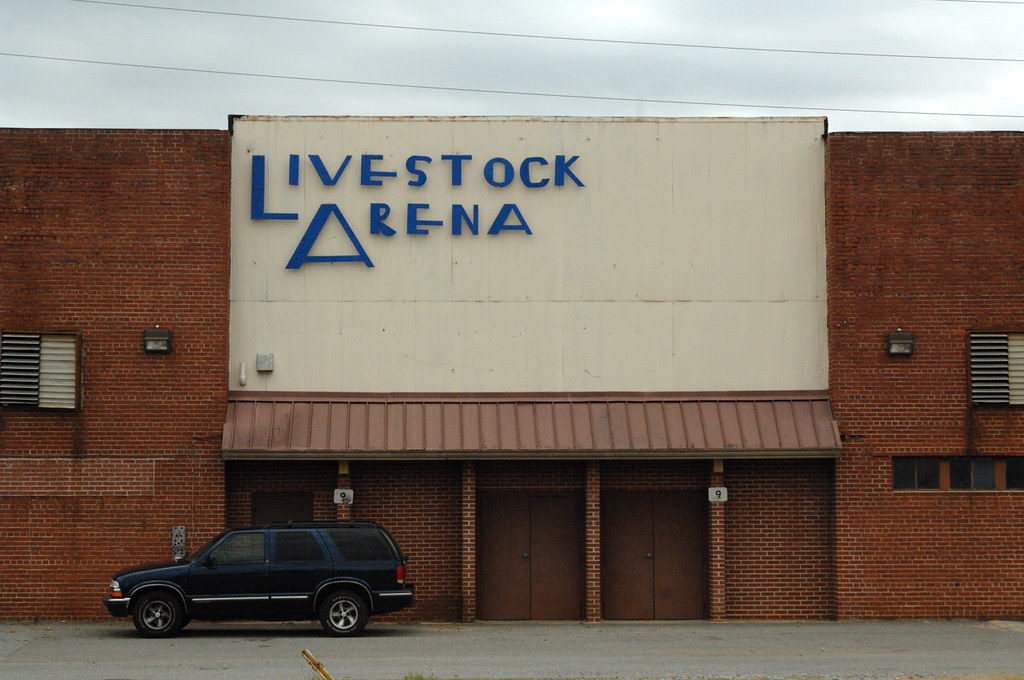 Macon Fairgrounds Livestock Arena A great font from the th… Flickr