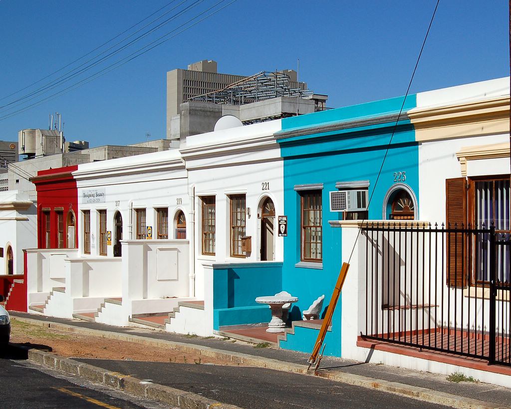 A Row of Houses in Bree Street, Upper Cape Town Robert Wallace Flickr