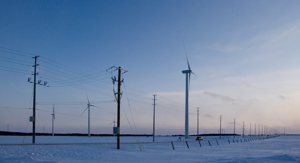 Melancthon Grey Wind Farm. Shelburne, Ontario. John Brownlow Flickr