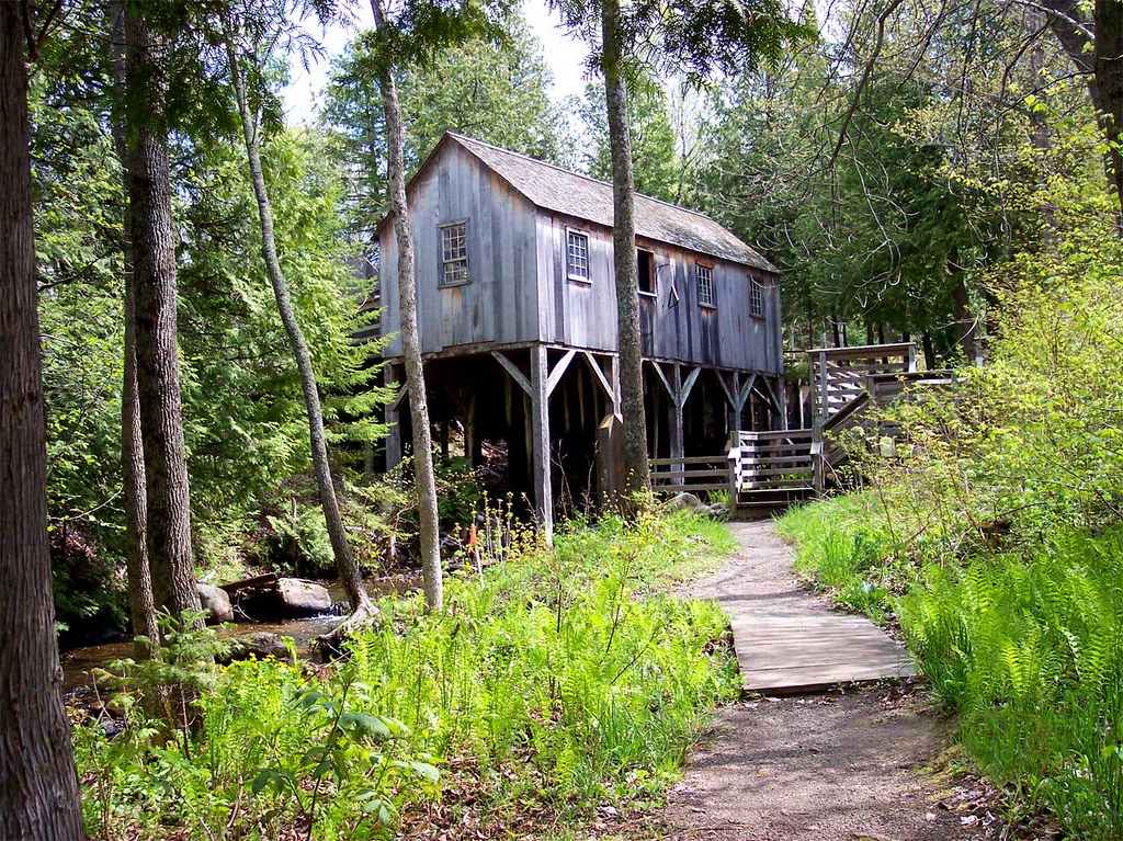 Saw Mill Old saw mill at Historic Mill Creek in Mackinaw C… Flickr