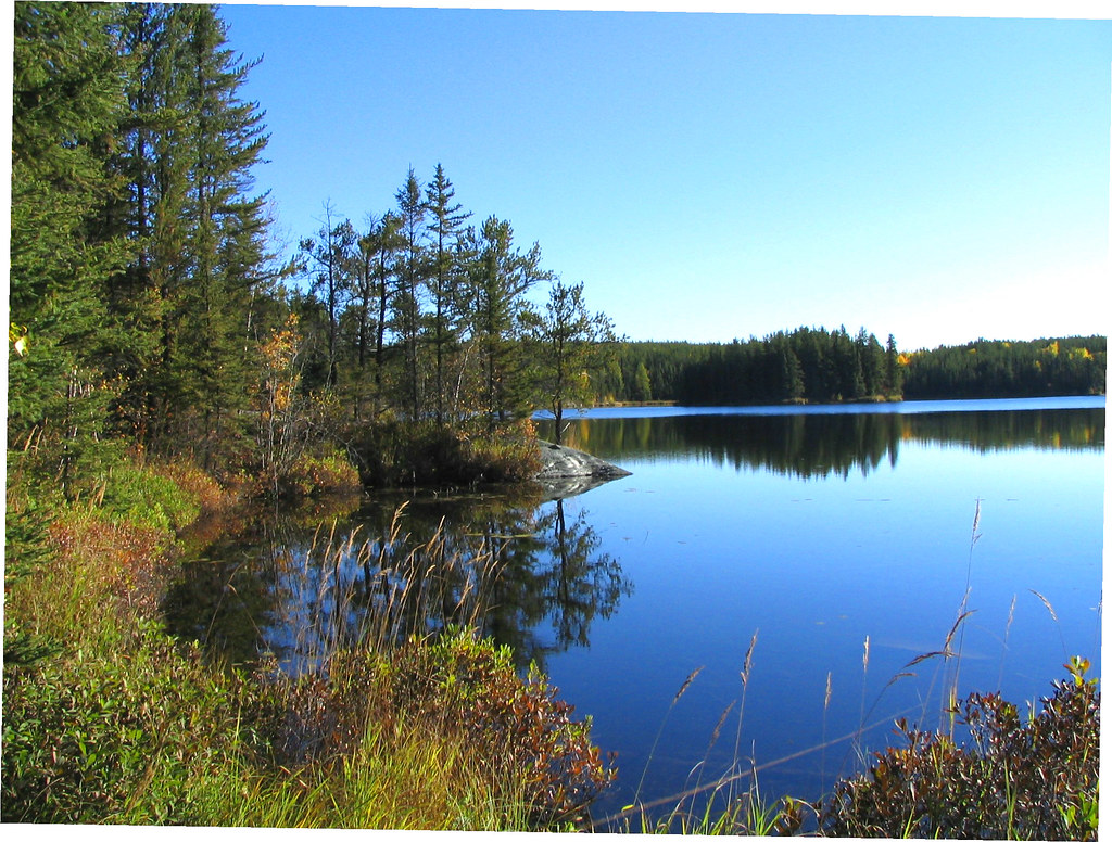Tartan Lake road 2a Lake near Flin Flon Manitoba Canada bbob Flickr