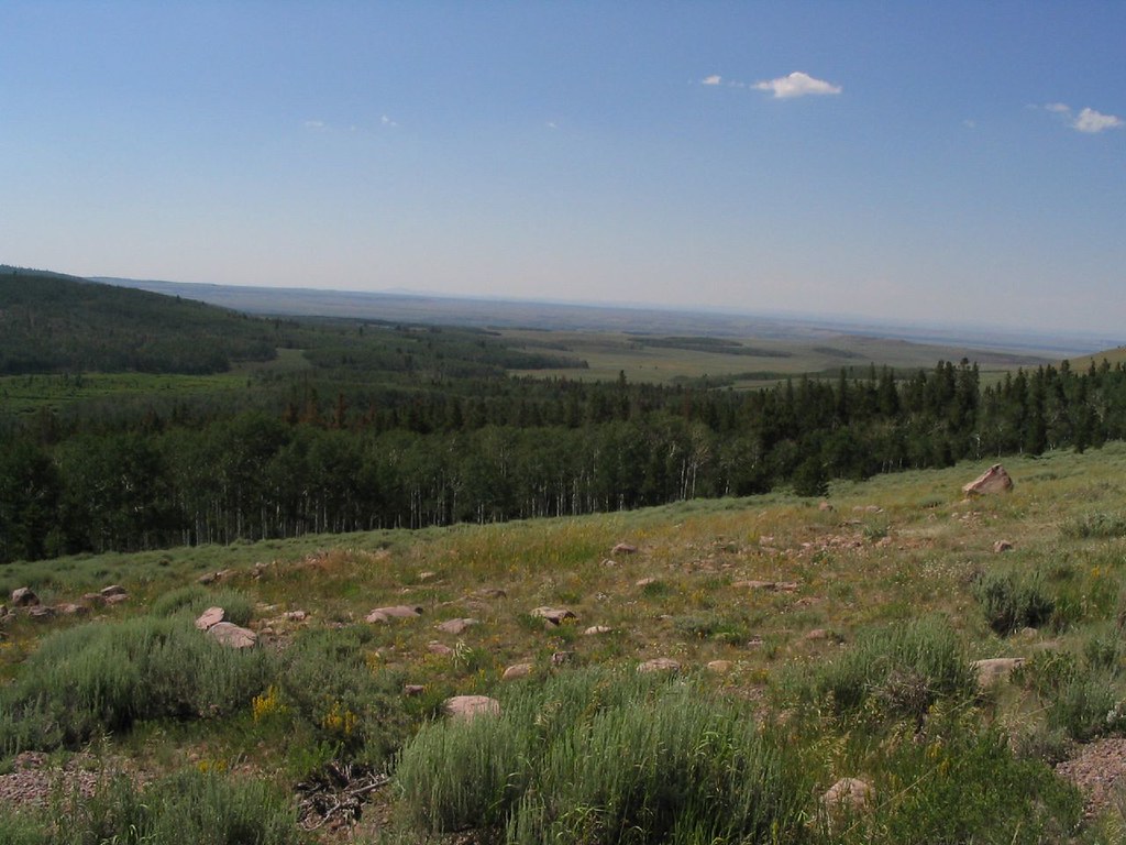 Coming out of the High Uinta Mountains, Near Mountain View… Flickr