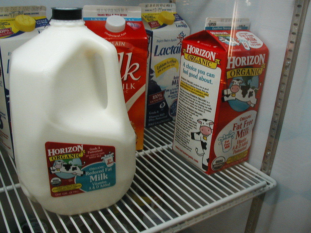 osaf36 There's all kind of milk in the fridge, including … Flickr