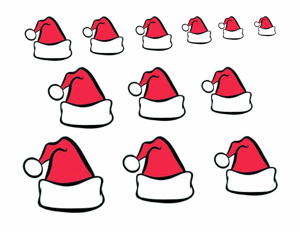 santa's hats Directions 1. Go to ALL SIZES 2. Download La… Flickr