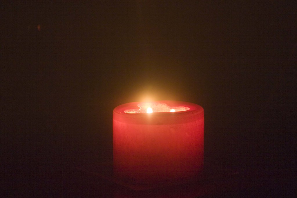 Red Candle 4 Tried out some reflections in the tv Gary Henderson