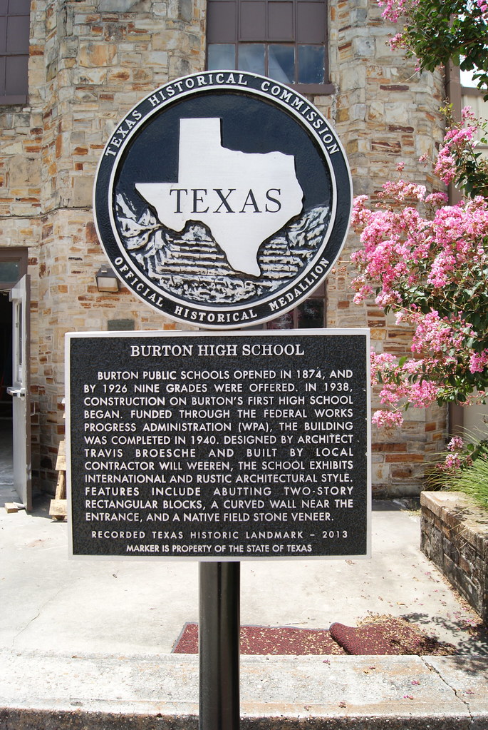 Burton High School Burton Public Schools opened in 1874, a… Flickr