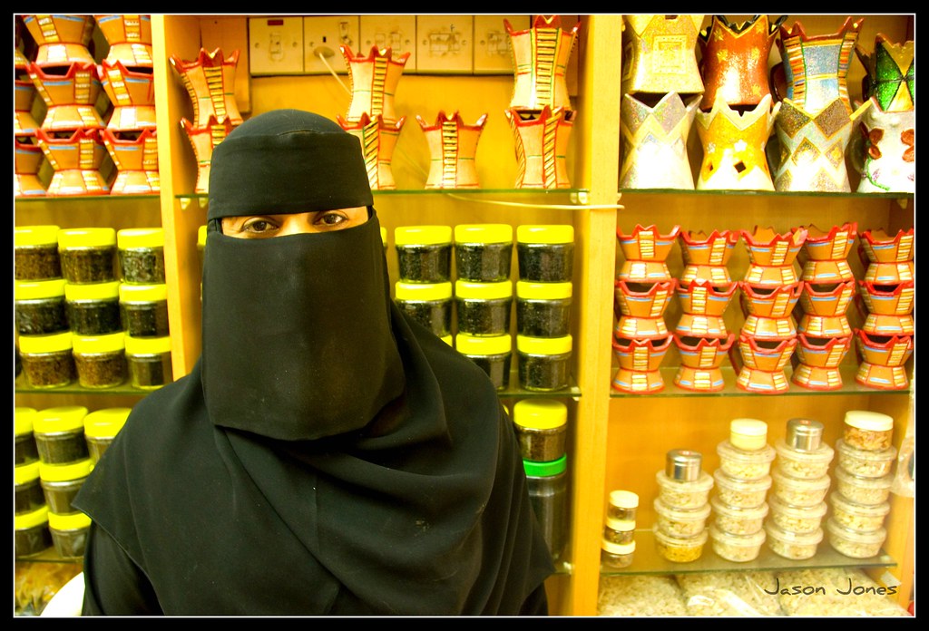 Oman Salalah woman in Burka Shopping in Salalah Jason Jones Flickr