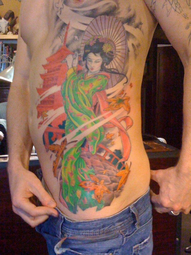 Session 9 Work by Mark Galloway from Mercy Seat Tattoo