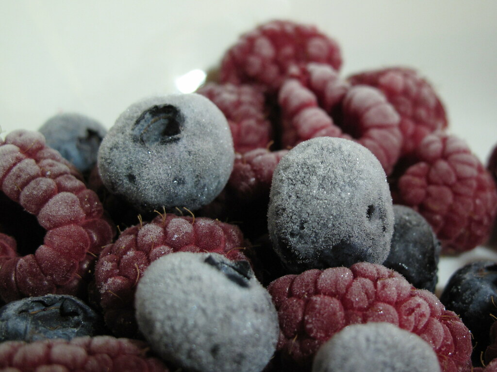 Frozen berries Bob West Flickr