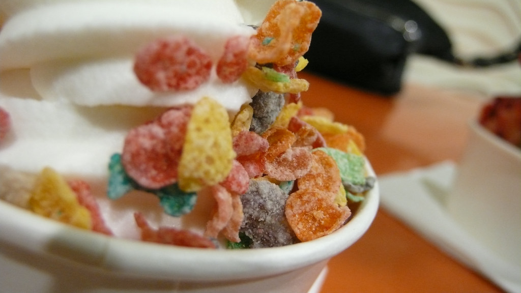 Fruity Pebbles 38/365 I love Yoforia, a local frozen yogur… Flickr