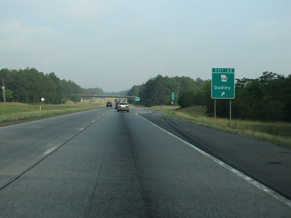 I16 Westbound, Exit 42 to Dudley, Interstate 16 (… Flickr