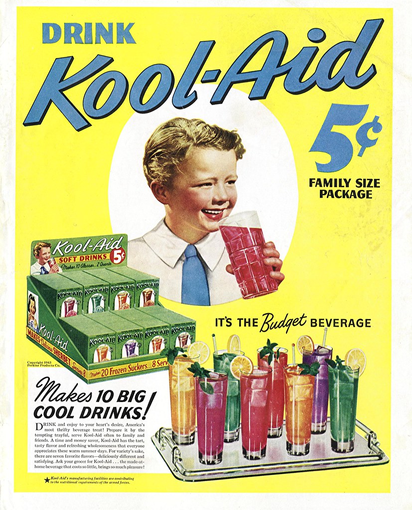 1943 KoolAid Advertisement KoolAid advertisement from th… Flickr