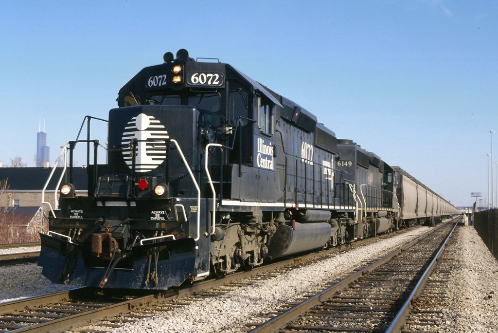 IC 6072 at Bridgeport (Chicago), IL April, 1999 Dave Allenson Flickr