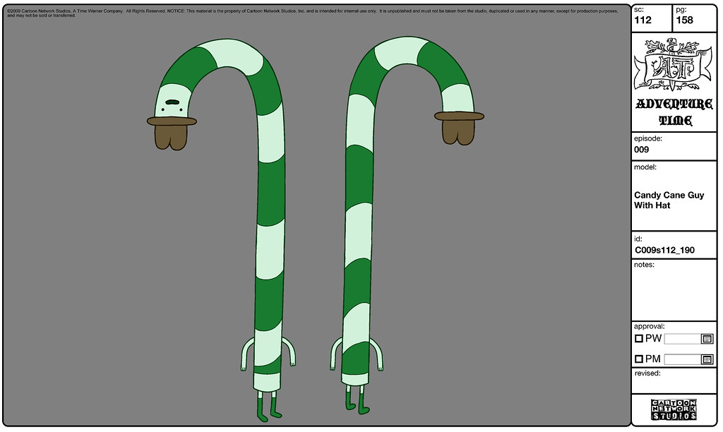 Candy Cane Guy with Hat From Pendleton Ward's Adventure Ti… Flickr