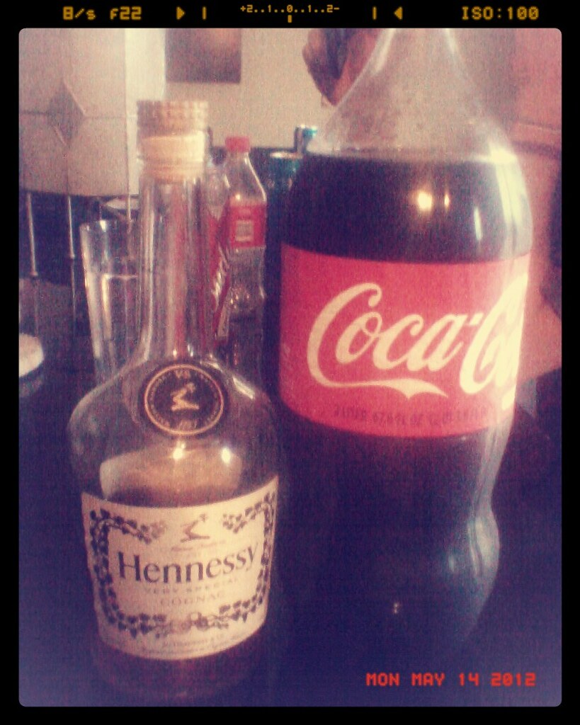 Hennessy and coke on a thursday afternoon Mr.Mayonesa Flickr