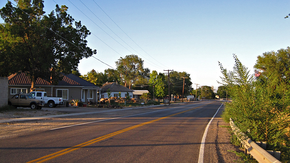 Main Street, Aurora, Utah Bob Palin Flickr