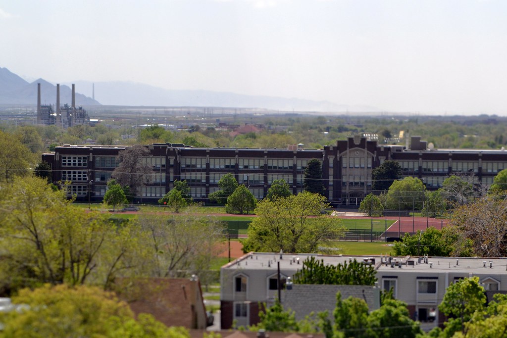 Salt Lake City West High School S. P. Hansen Flickr
