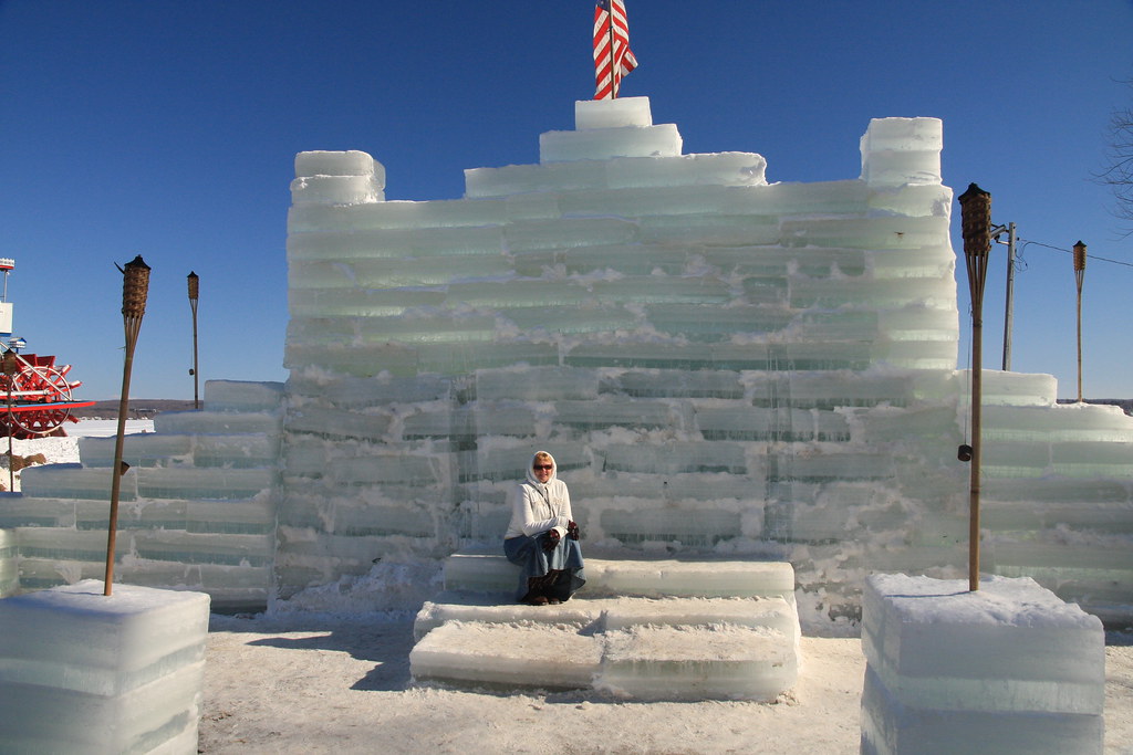 Mayville Ice Castle 2009 Ice palace at Mayville NY......th… Flickr